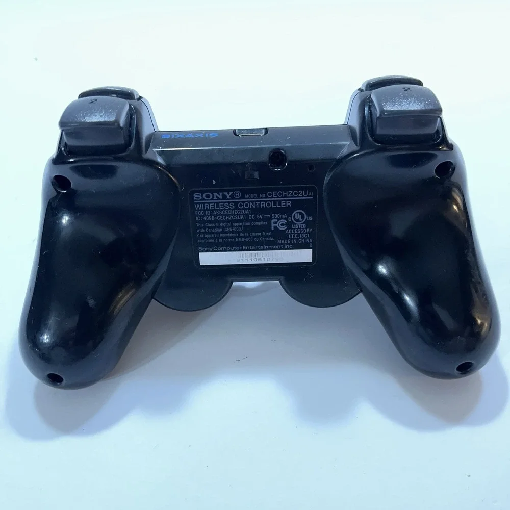 Sony PlayStation 3 PS3 Wireless Black Official OEM Controller CECHZC2U Tested